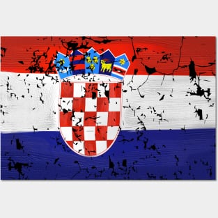 Croatia Flag Posters and Art